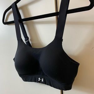 Black Under Armour sports bra